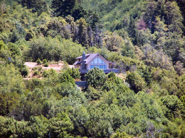 View of home from the west