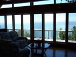 Ocean view from living room