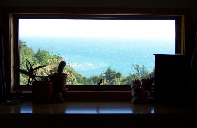 View from loft south facing window